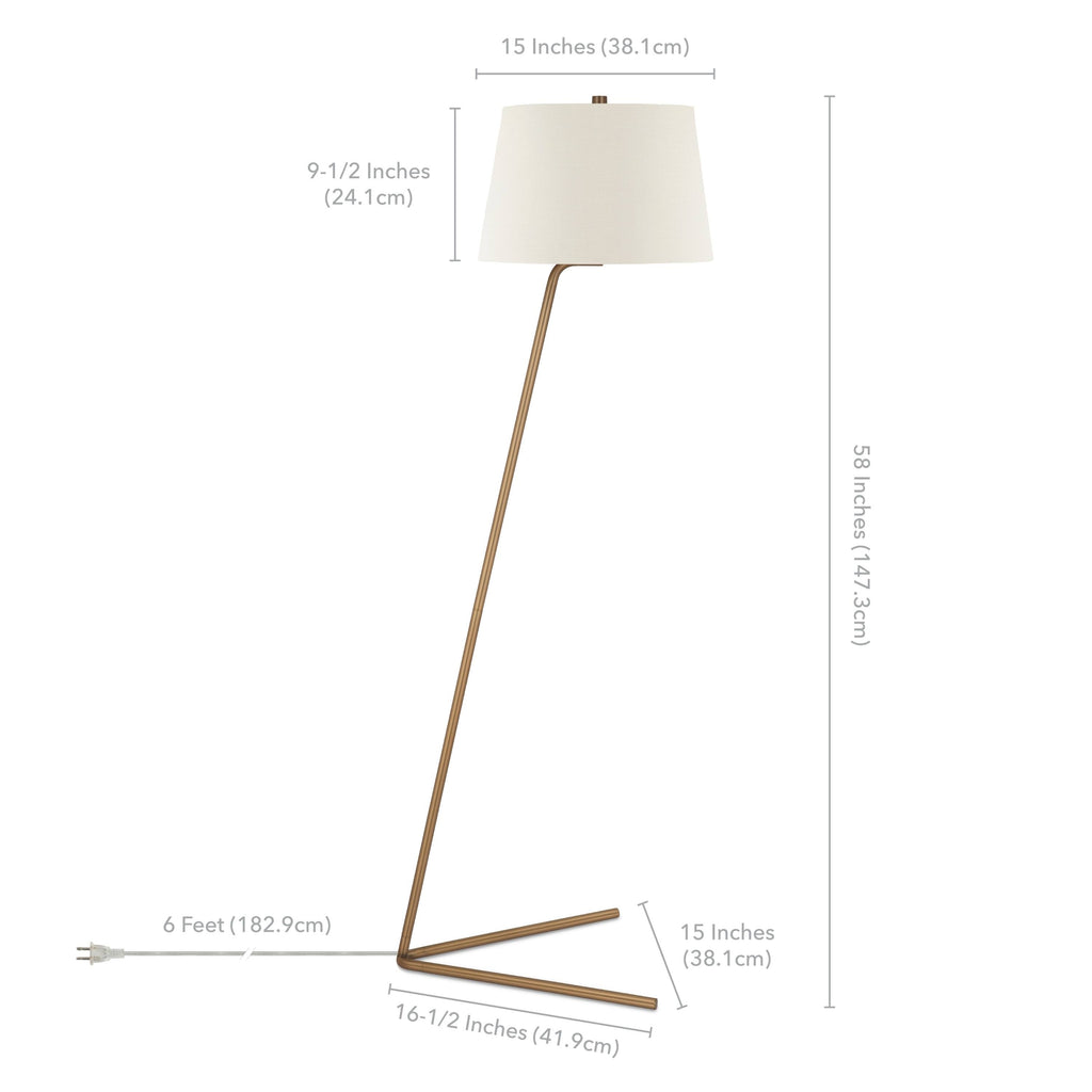 Brass Floor Lamp D655075