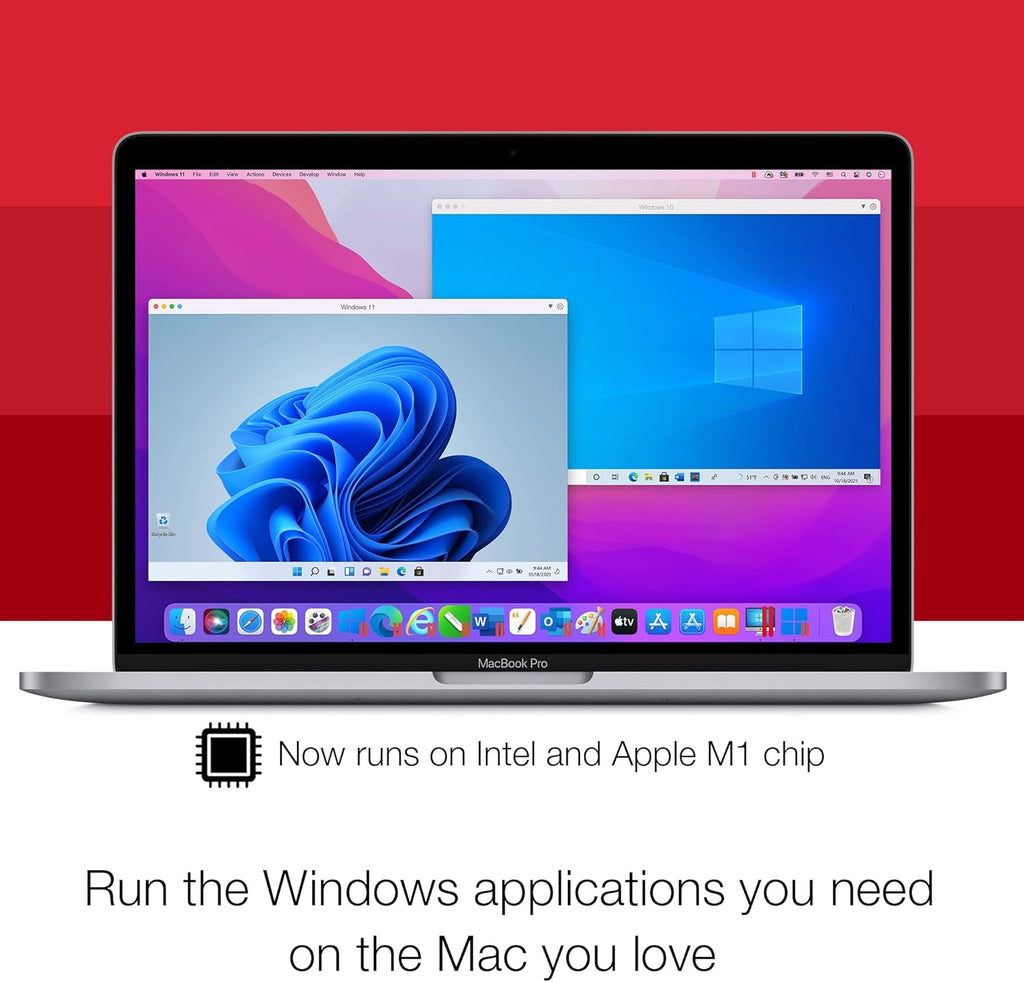 Parallels Desktop 17 for Mac Pro Edition Virtual Machine Software 1-Year Subscription N92558