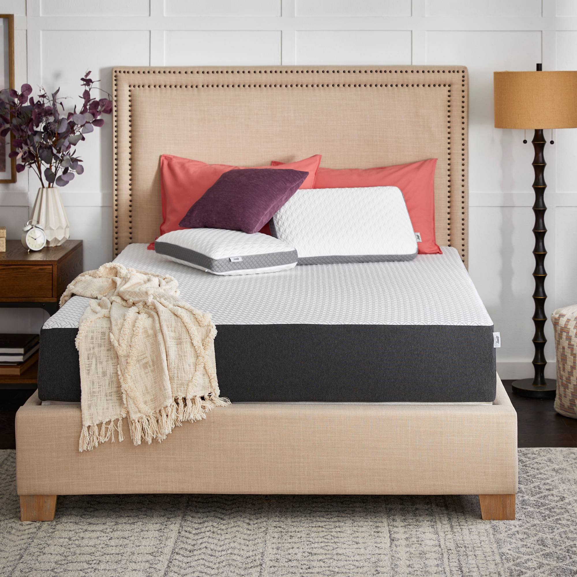 Twin Memory Foam Mattress-in-a-Box with Cool Clean Cover N293