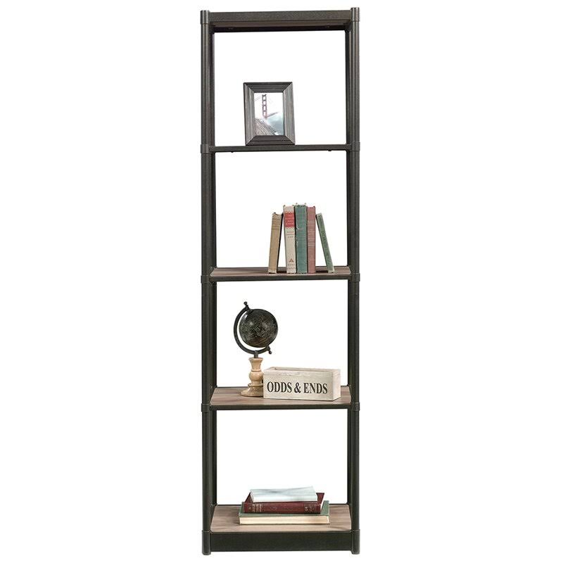 4 Shelf Bookcase in Salt Oak U8379