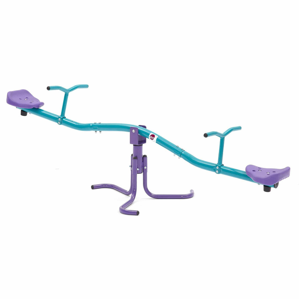 Metal See Saw, Purple & Teal N855