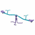 Metal See Saw, Purple & Teal N855