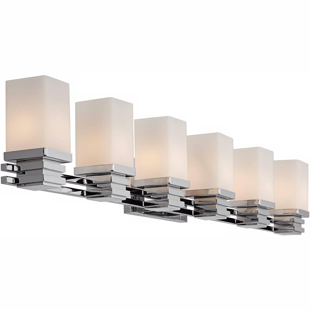 6-Light Chrome Bath Light O246221