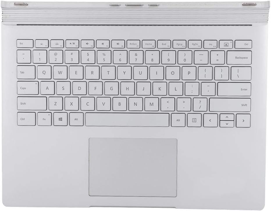 Silver Laptop Keyboard Replacement for Surface Book 1 1704 Q18076