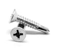#12-14 x 5/8 Self Drilling Screw Phillips Flat Head Undercut Low Carbon Steel Zinc Plated Pk 5000 G892524