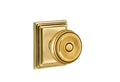 Single Dummy Waverly Knob with French Antique Brass Finish J6601