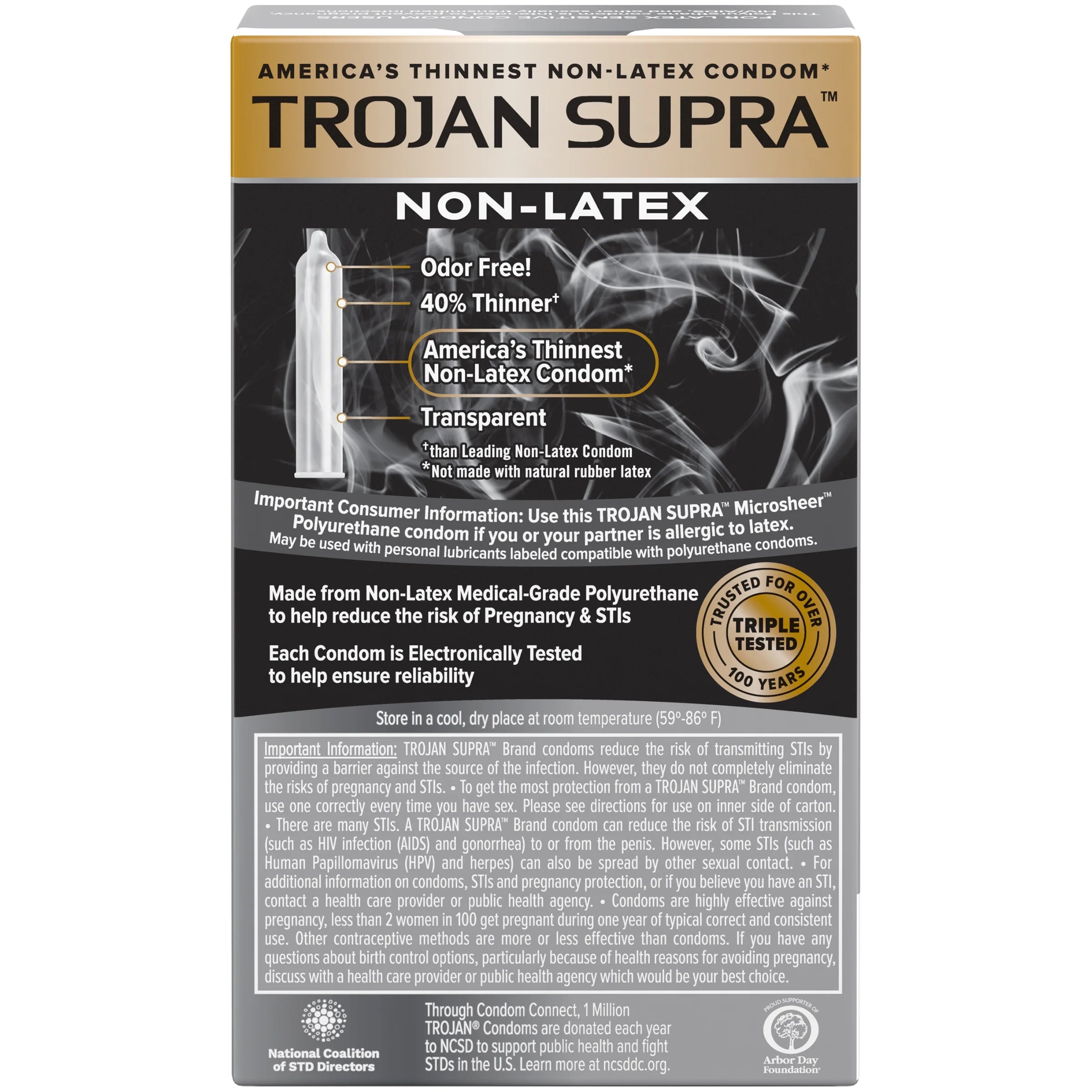 6 Count Non-latex Condoms V7789