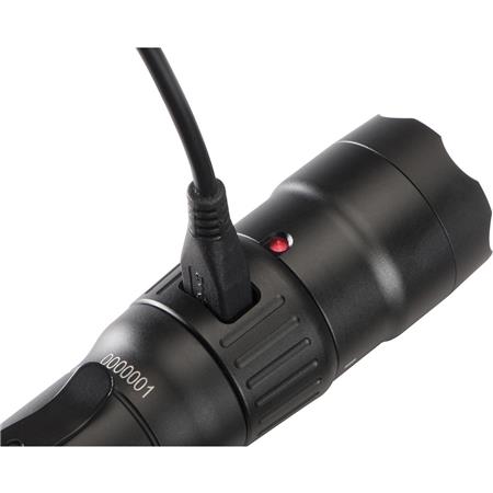 Black Tactical Flashlight 944 Lumens Q568