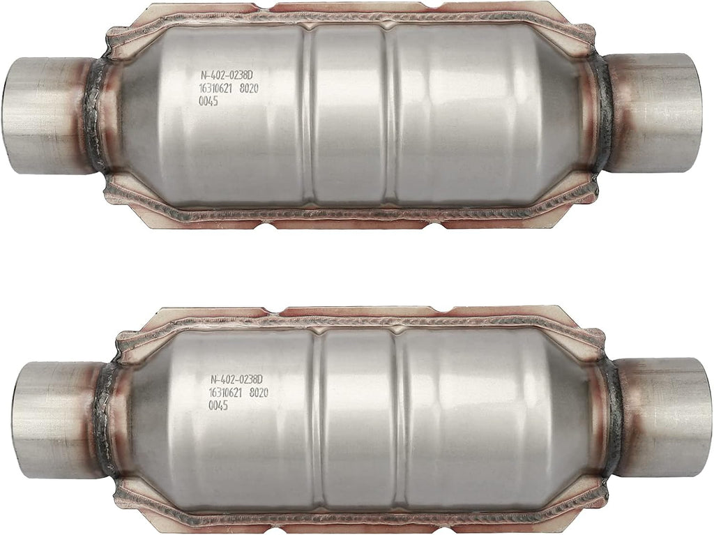 2.5" Inlet/Outlet Universal Catalytic Converter with O2 Port & Heat Shield M969723