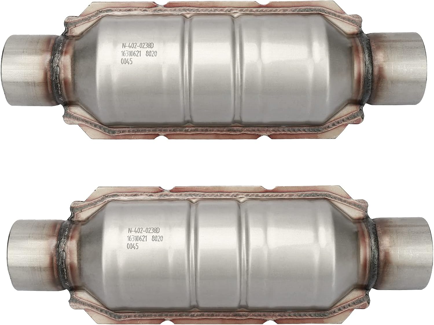 2.5" Inlet/Outlet Universal Catalytic Converter with O2 Port & Heat Shield M969723