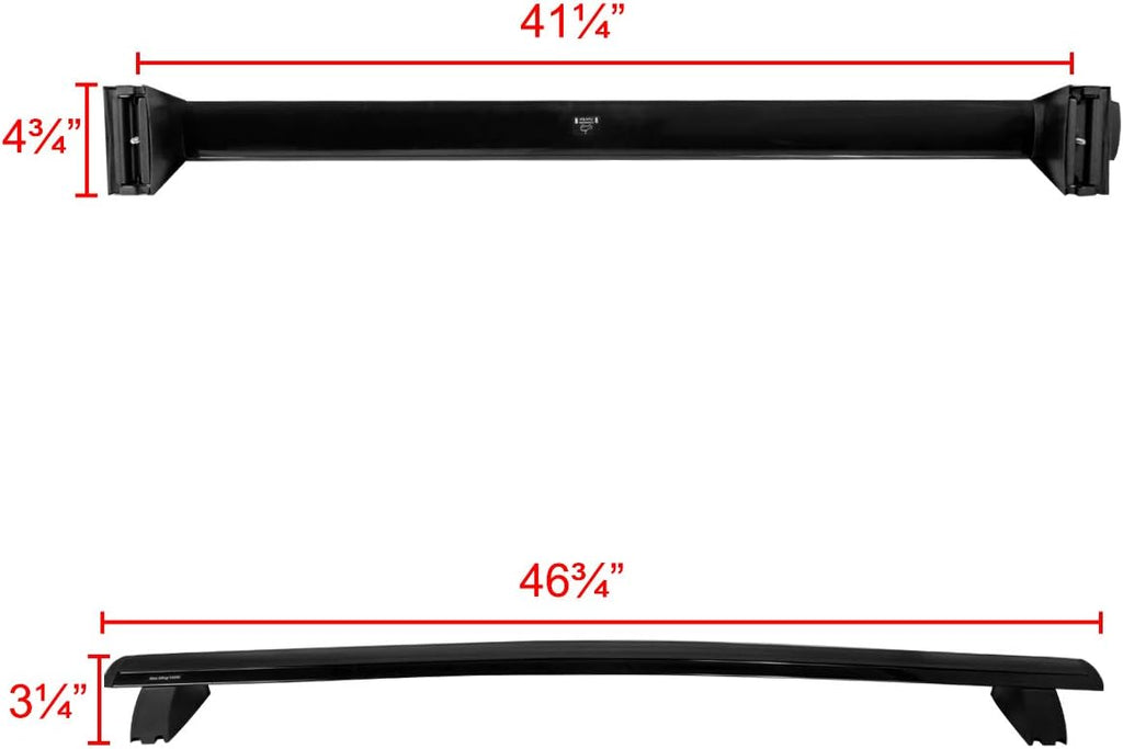 Roof Top Cross Bars Rack Cargo Carrier Pack of 2 A4486