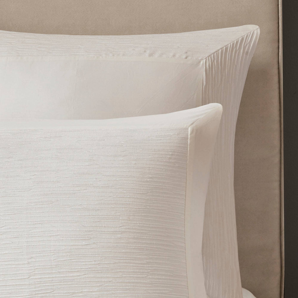 Cotton Blend Duvet Cover Set (White - King) O30949