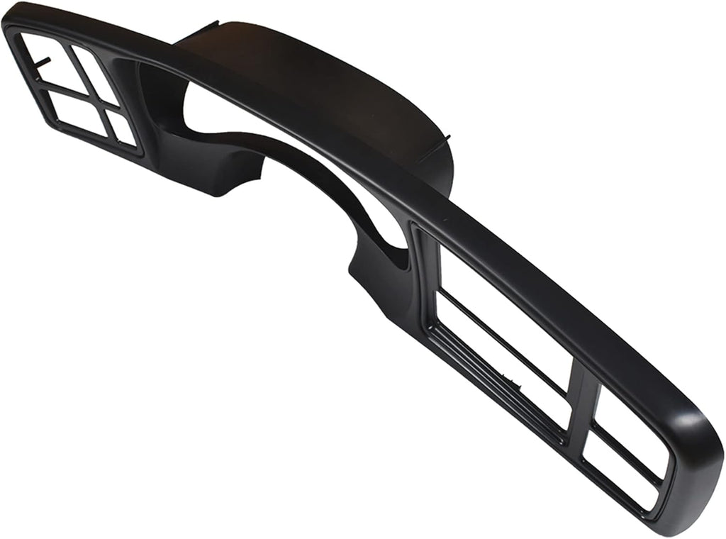 Double Din Truck Dash Kit Replacement Matte Black W174