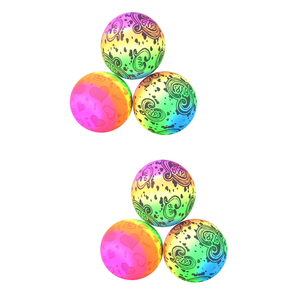 6 pcs Inflatable Beach Volleyball Toys N94204