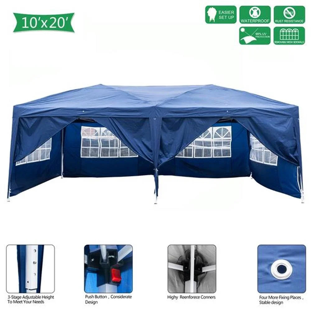 Blue Waterproof Folding Party Tent V4018