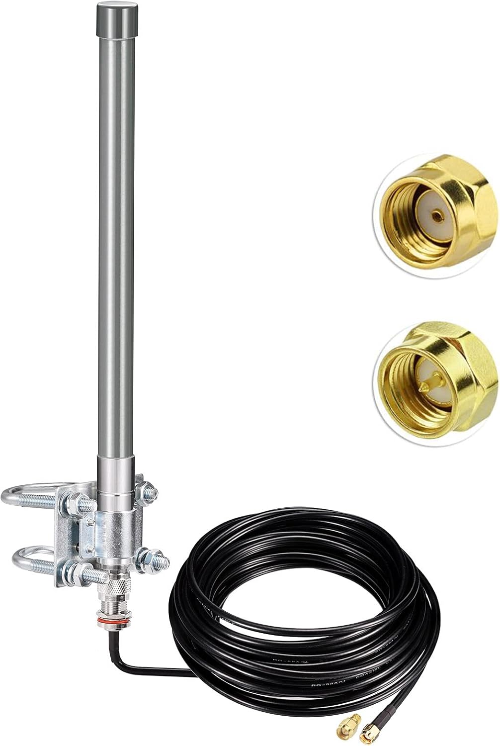 31.5inch 5.8 dBi 915MHz Antenna with 10ft Low Loss Cable E397323