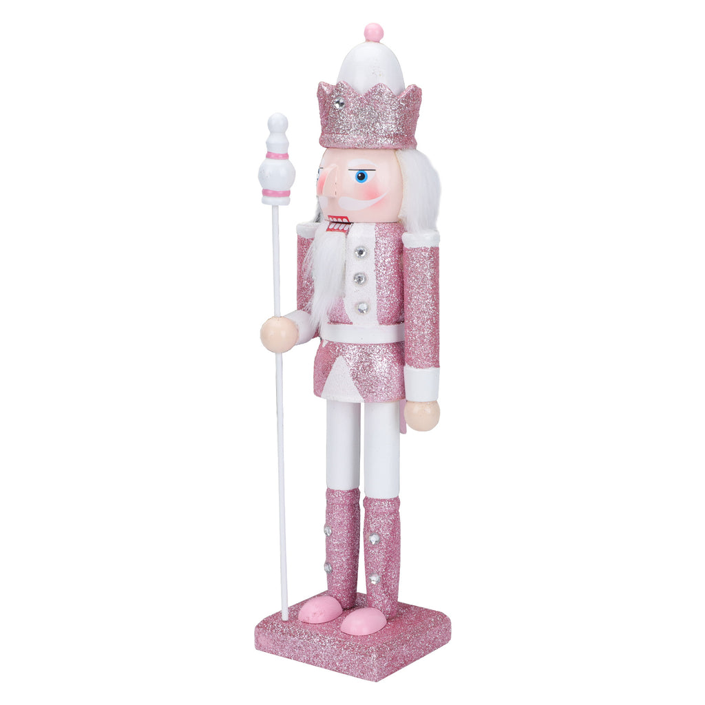 Wooden Nutcracker Soldier Santa Doll Z404260