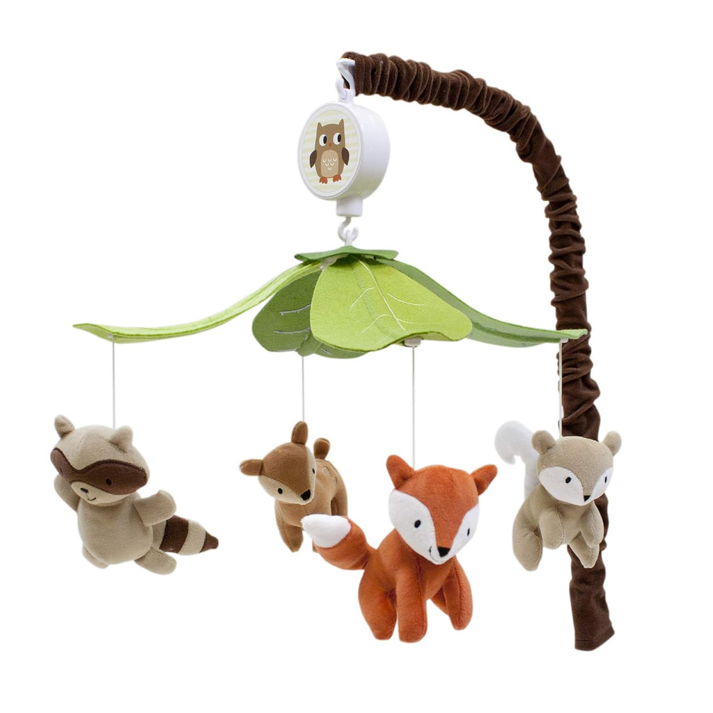 Multicolor Forest Animals Musical Baby Crib Mobile F137664