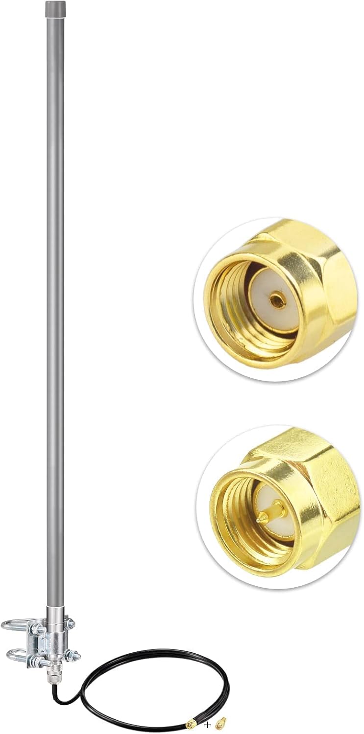 31.5inch 5.8 dBi 915MHz Antenna with 10ft Low Loss Cable E397323