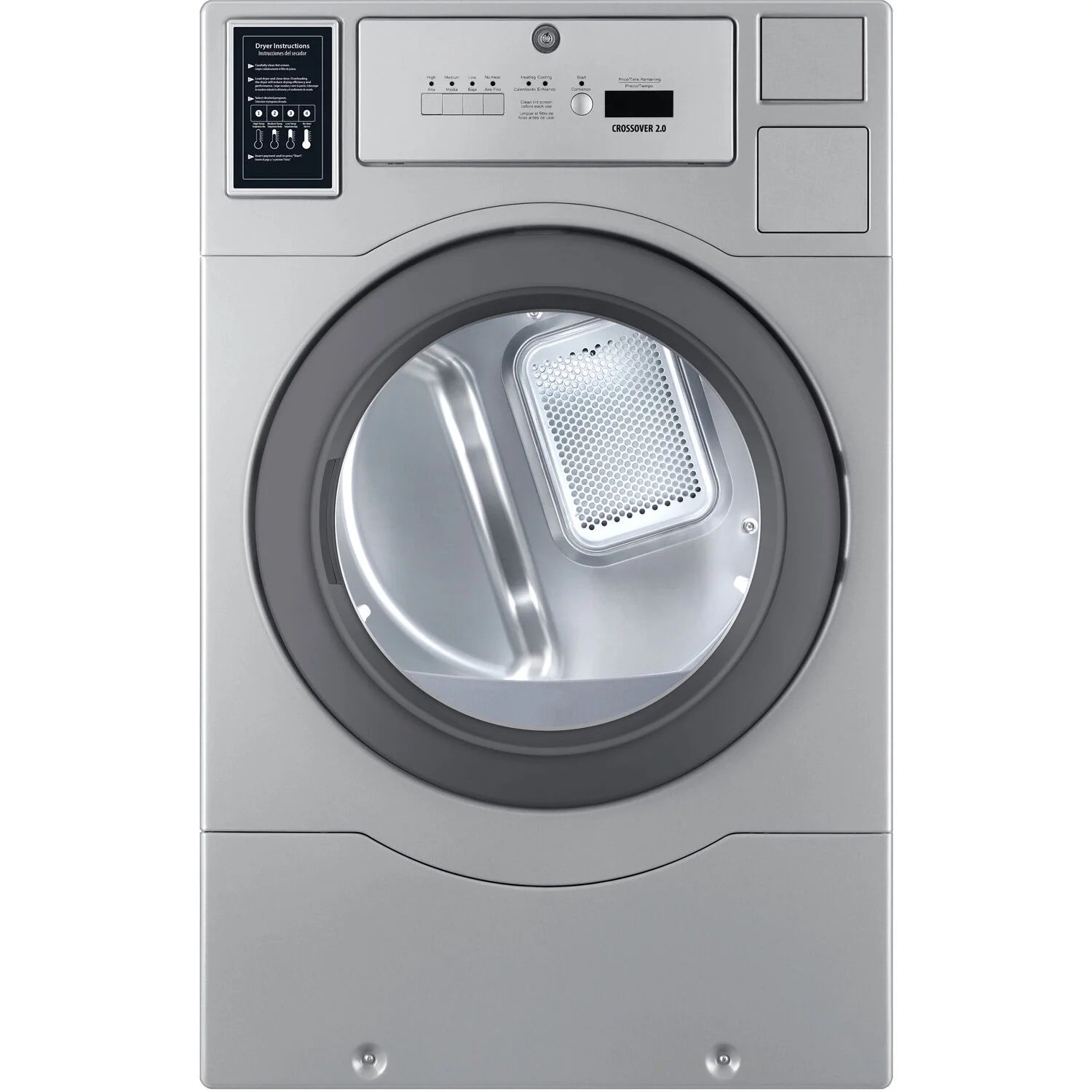 Coin-Operated Electric Dryer with Top Controls Q6188