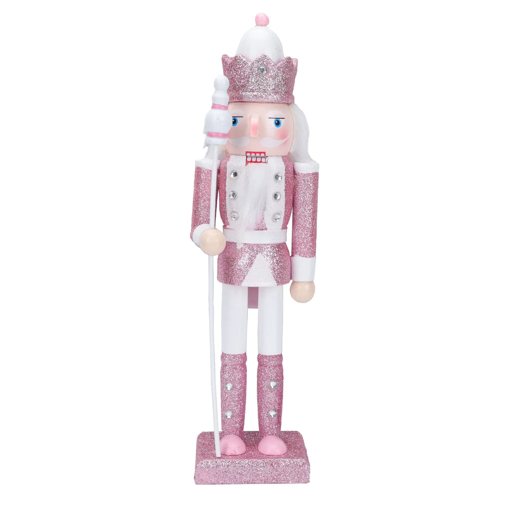 Wooden Nutcracker Soldier Santa Doll Z404260