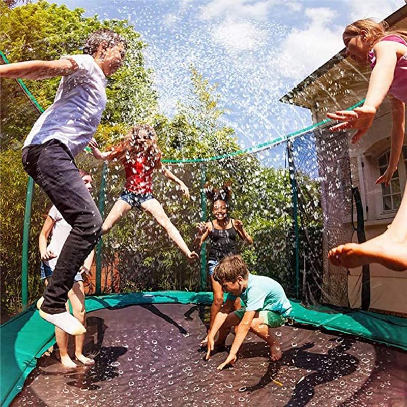 Trampoline Sprinkler Water Sprayer Toy Accessories 39.4ft E102