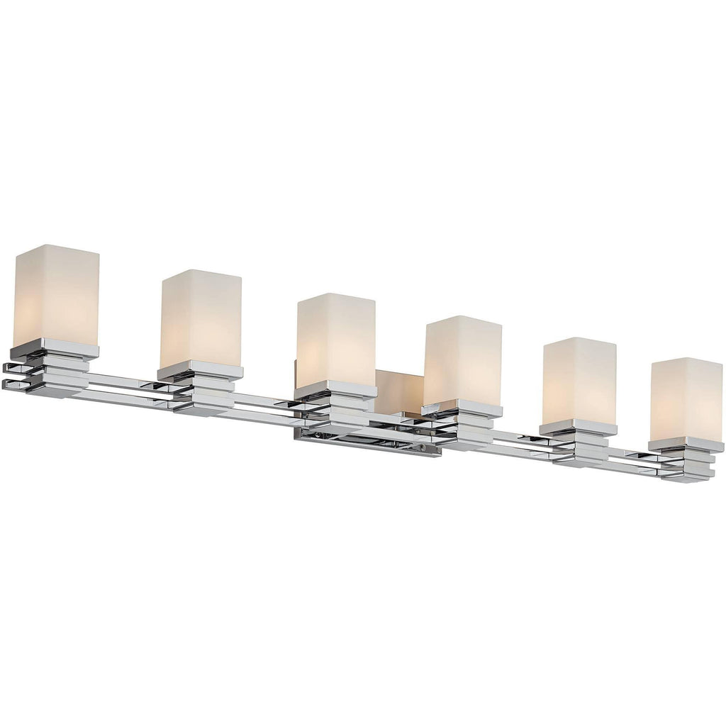 6-Light Chrome Bath Light O246221