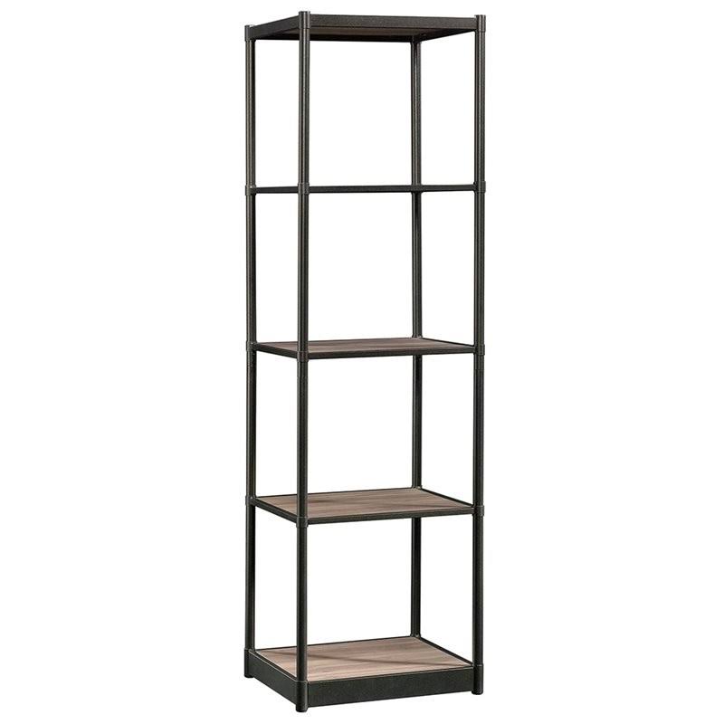 4 Shelf Bookcase in Salt Oak U8379