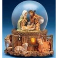 Musical Lighted Holy Family Glitterdome D4998