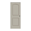 36 in. x 80 in. Textured Solid Core Molded Composite MDF Single Prehung Interior Door B613
