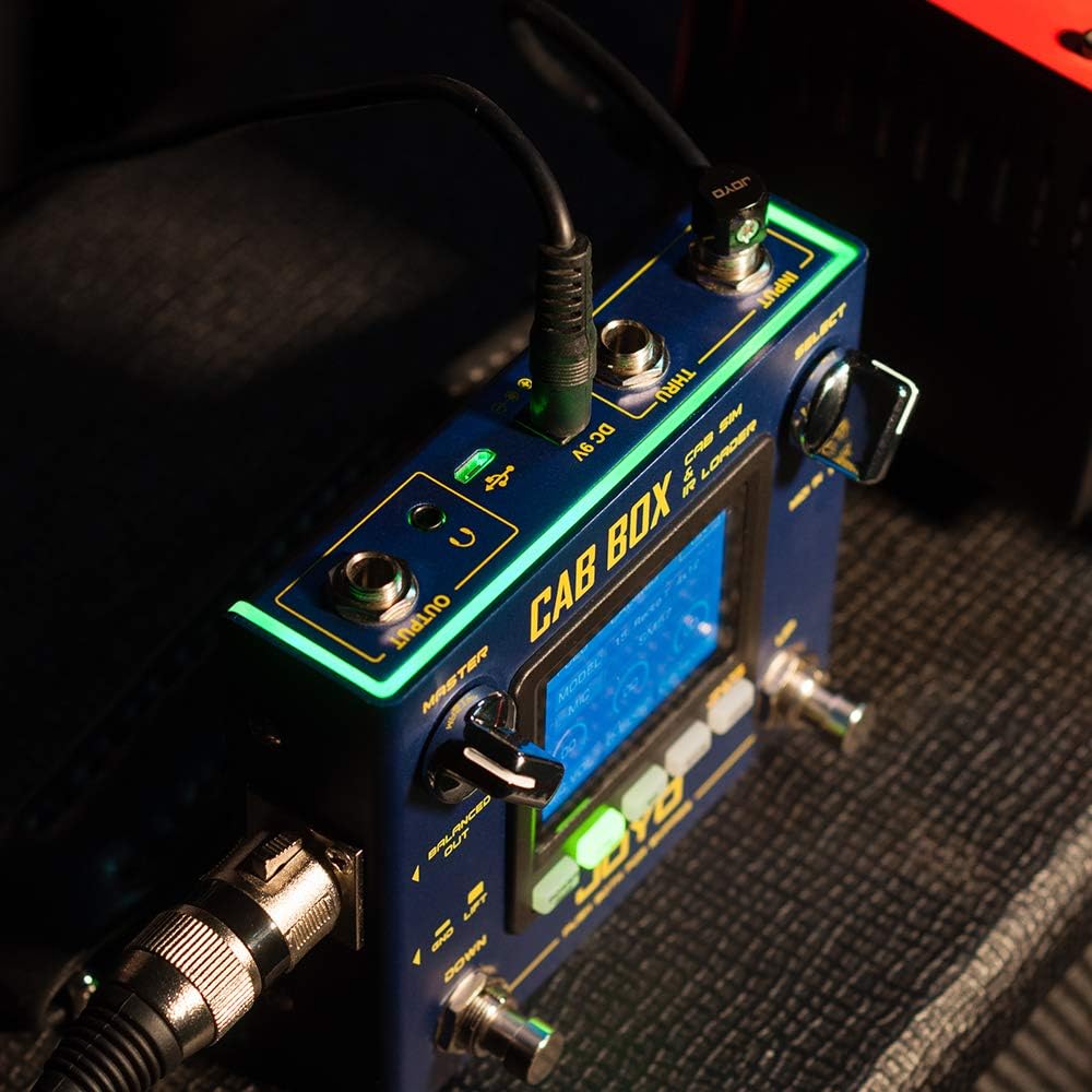 Electric Guitar & Bass Effect Pedal with Cabinet Modeling and Amp Simulator X488066