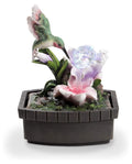 11" H Multicolor Table Fountain W9591