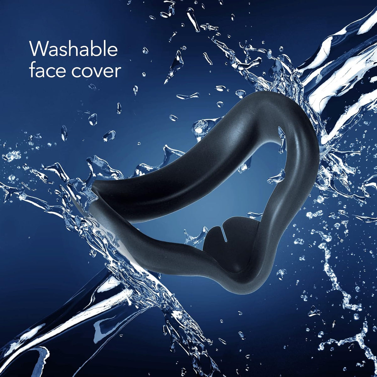 VR Headset Carrying Case, Head Strap, and Face Cover Bundle Pack of 2 S5700