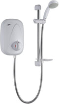 White Manual Power Shower L416