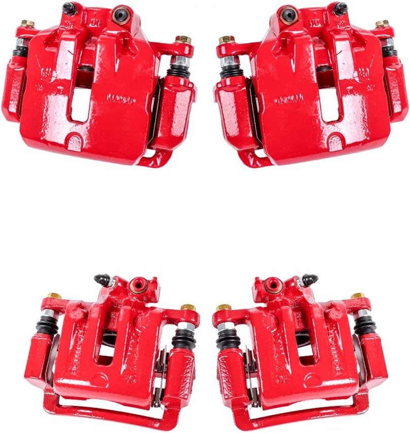 Red Coated Brake Calipers Brake Kit N5293