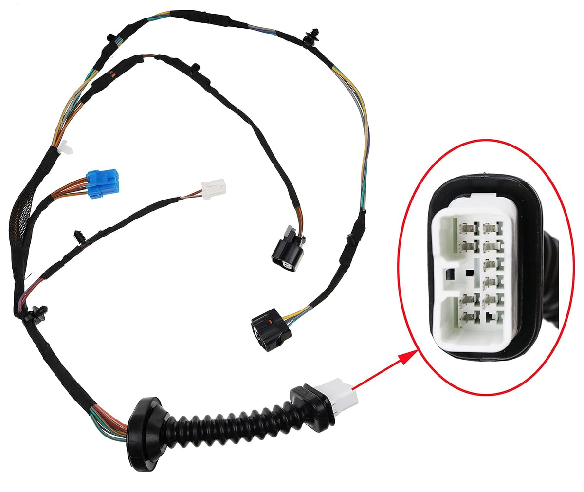 Rear Door Harness with Connectors Pack of 2 E6704