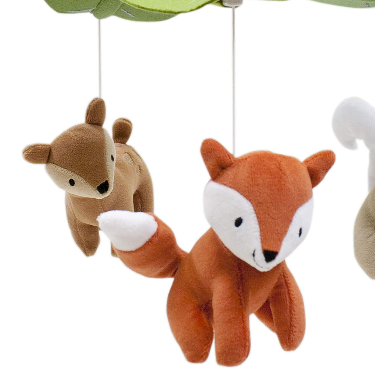 Multicolor Forest Animals Musical Baby Crib Mobile F137664