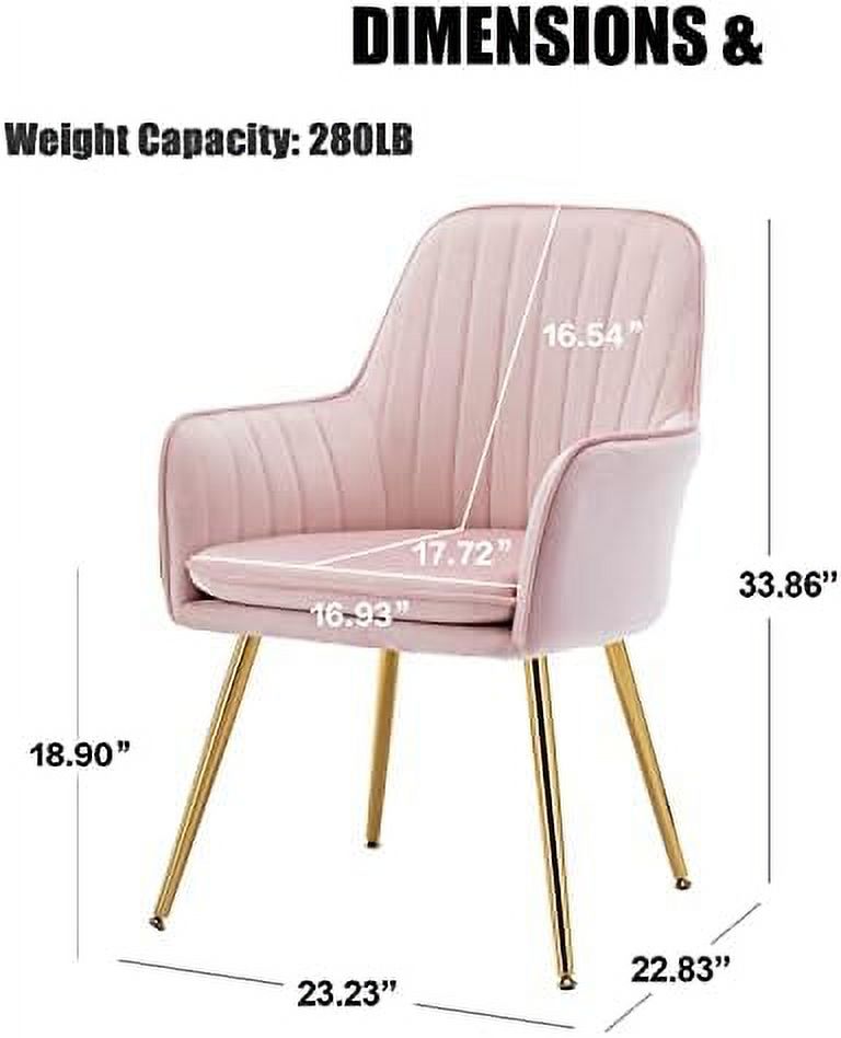 Beige Velvet Accent Chair R735