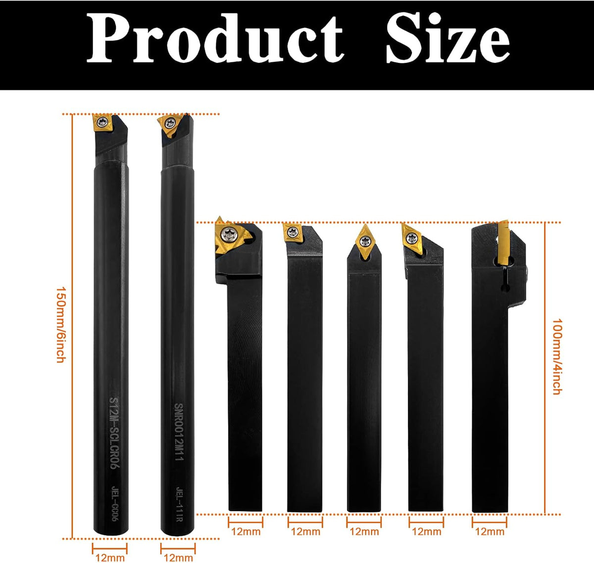 Indexable Carbide Turning Tool Holder Bit with Insert G121