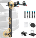Hitch Bike Rack with Reflector and 2 Receiver, Heavy Duty Bicycle Carrier G29584