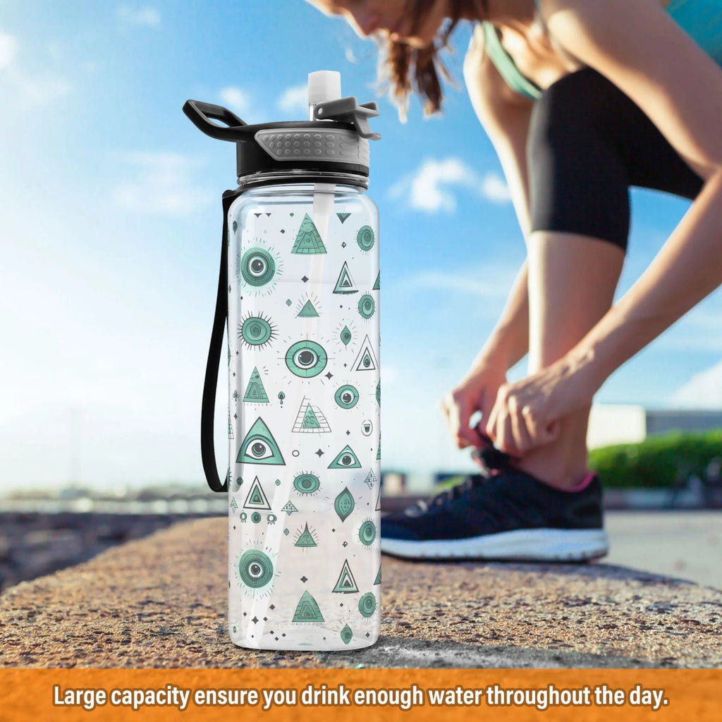 32oz Tritan Water Bottle with Straw T9095