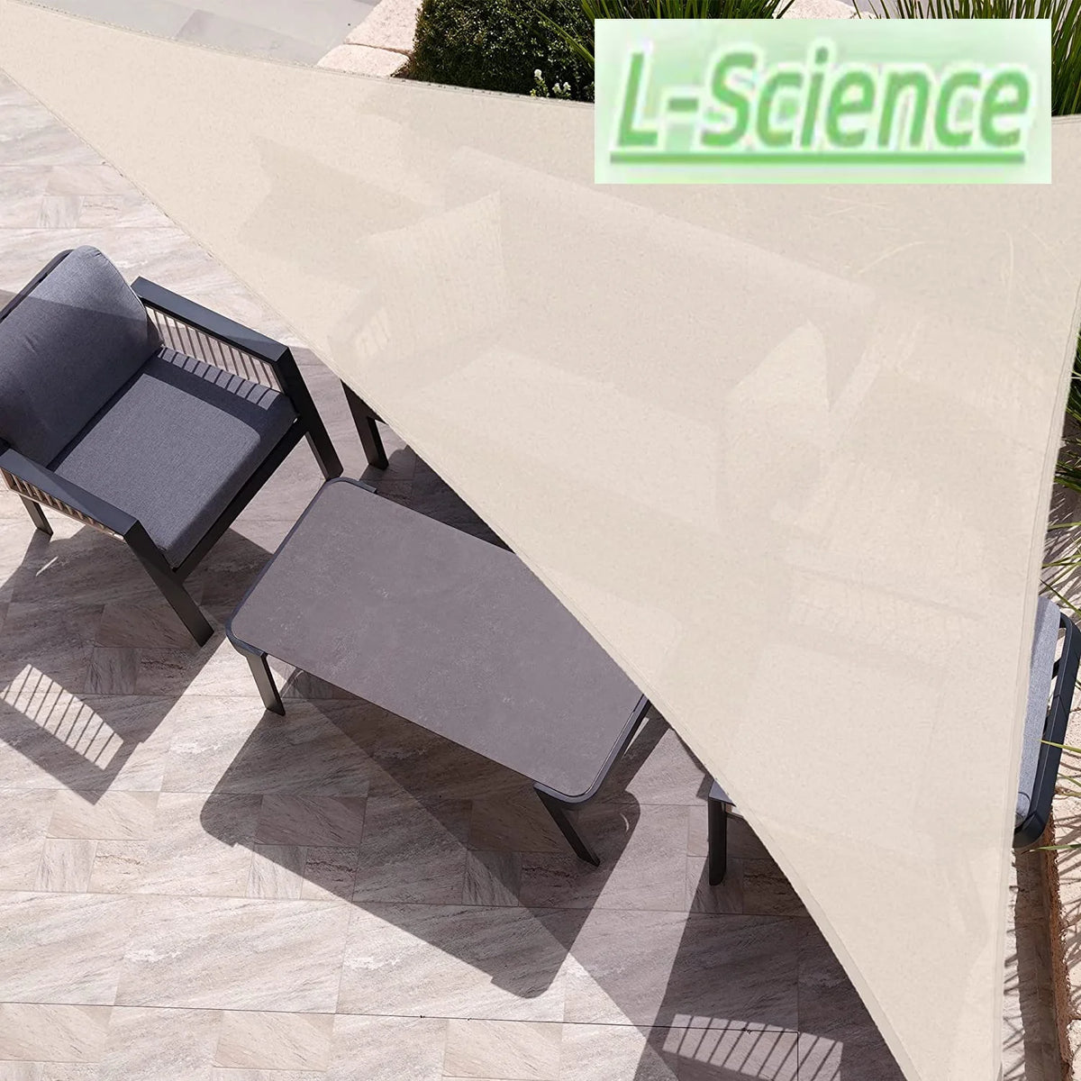 Sun Shade Sail Equilateral Triangle UV Canopy T619517