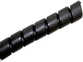 Heavy Duty Hydraulic Hose Spiral Wrap, 2-3/4" Diameter, Yellow, 66 feet Long, HDPE Construction I62565