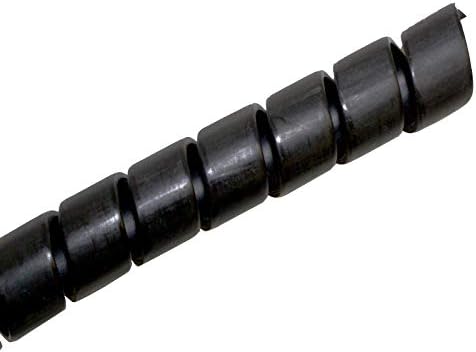 Heavy Duty Hydraulic Hose Spiral Wrap, 2-3/4" Diameter, Yellow, 66 feet Long, HDPE Construction I62565