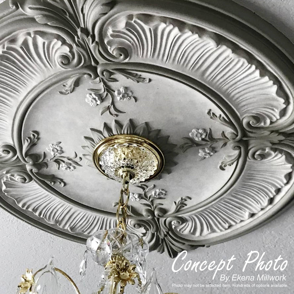 Emery Leaf Ceiling Medallion B105