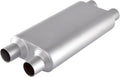 2.25 inch Inlet Outlet Performance Automotive Muffler Exhaust Pack of 2 D246921