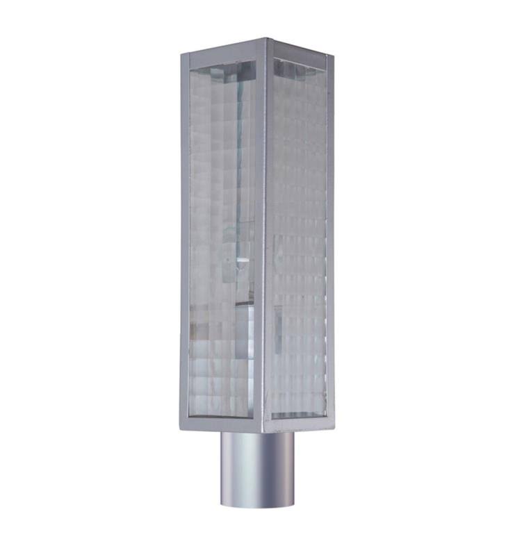 One Light Large Post Mount D8821