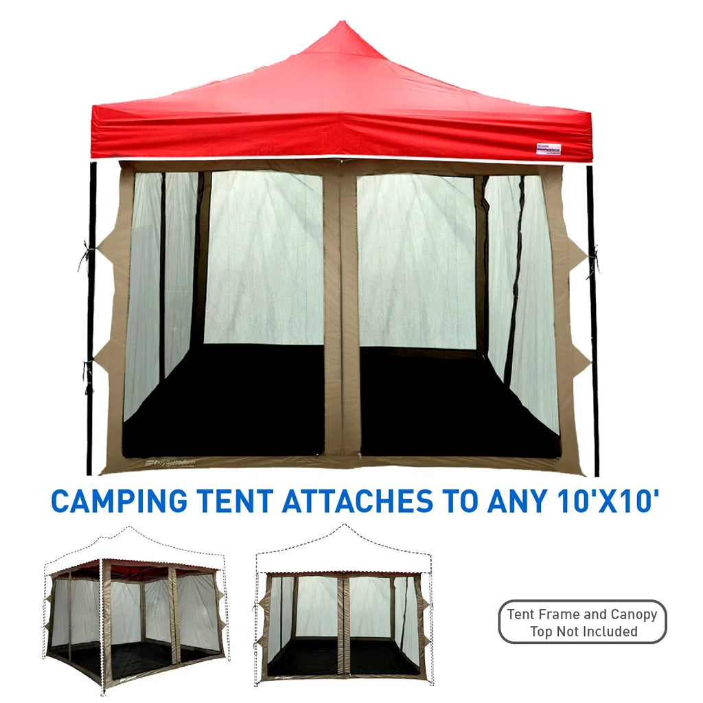 10' x 10' Screen Houses, Brown S283