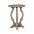 Faux Wood Accent Table, Natural, Brown P130198