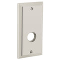 Lifetime Polished Nickel Square Passage Rosette T7156